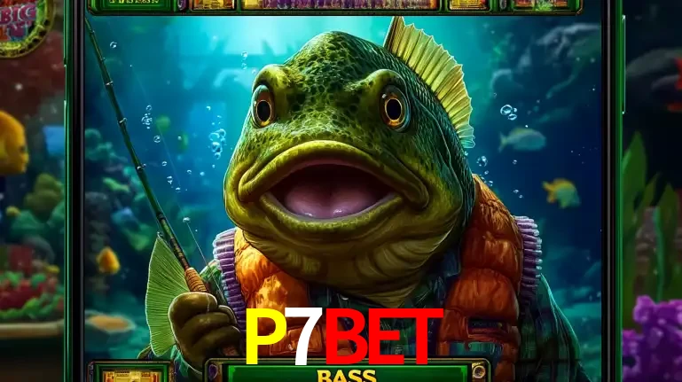 Personagem de peixe pescador do popular jogo de slot com tema de pescaria, uma das emocionantes opções de caça-níqueis para jogar e ganhar no cassino P7BET.