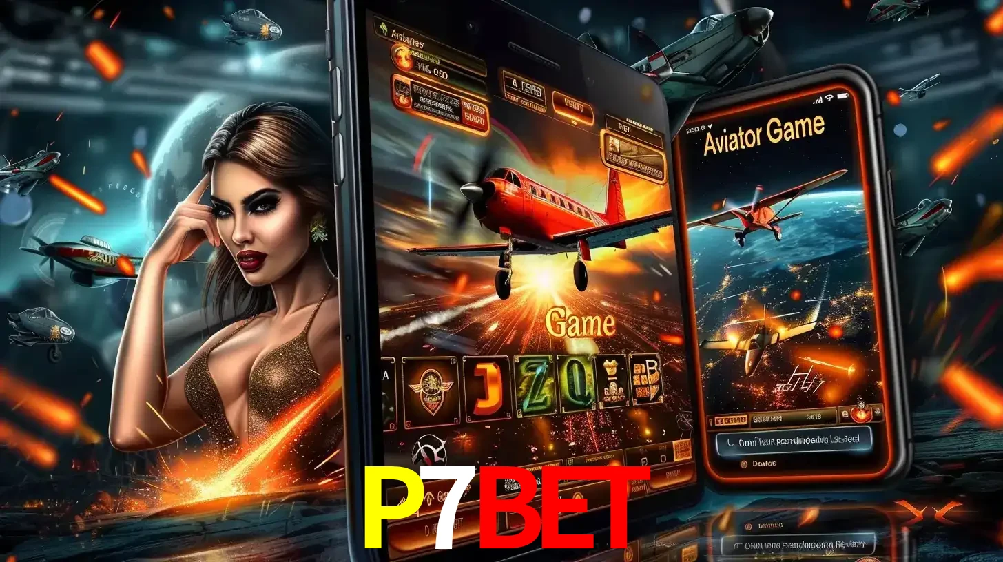 Mulher estilosa cercada por telas que exibem a jogabilidade do Aviator, capturando a intensidade e a estratégia deste popular crash game oferecido pelo P7BET.